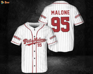 Post Malone Baseball Jersey, Custom Name Post Malone Jersay Gift for Fans