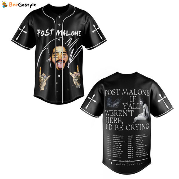 Post Malone Baseball Jersey For Men Women And Kids Gift for Fans