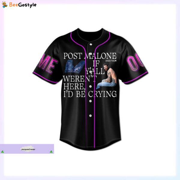 Post Malone Baseball Jersey, Posty Tour 2025 Gift for Fans Shirt Gift for Fans