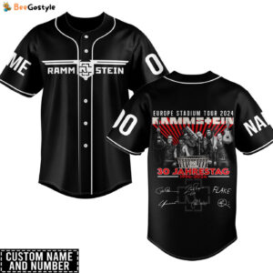 Rammstein Baseball Jersey For Men Women And Kids Gift for Fans