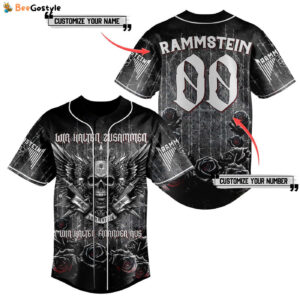 Rammstein Baseball Jersey For Men Women And Kids Gift for Fans