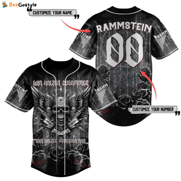 Rammstein Baseball Jersey For Men Women And Kids Gift for Fans