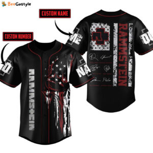 Rammstein Baseball Jersey For Men Women And Kids Gift for Fans