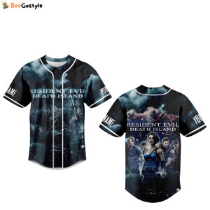 Resident Evil Death Island Baseball Jersey For Men Women And Kids Gift for Fans