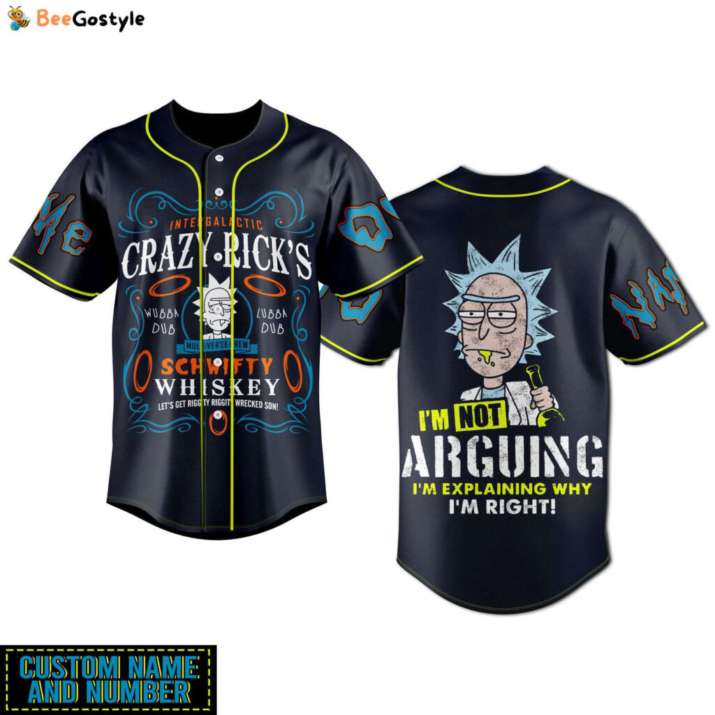 Rick And Morty Baseball Jersey For Men Women And Kids Gift for Fans Rick And Morty Baseball Jersey For Men Women And Kids Gift for Fans