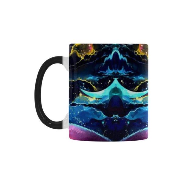 Rick & Morty Pink Floyd Dark Side of the Moon Morphing Mug Magic Color Changing