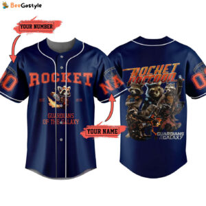 Rocket Raccoon Baseball Jersey For Men Women And Kids Gift for Fans