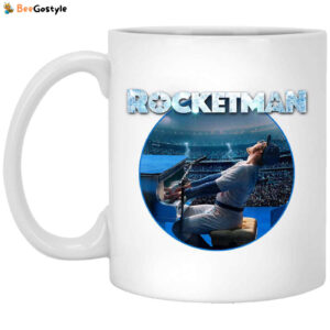 Rocketman Movie Elton John Piano T- White Mug