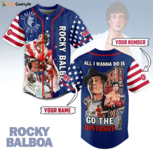 Rocky Balboa Baseball Jersey For Men Women And Kids Gift for Fans