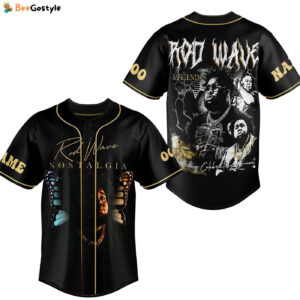 Rod Wave Baseball Jersey For Men Women And Kids Gift for Fans