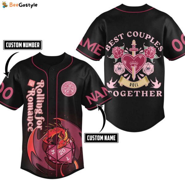 Rolling for Romance Baseball Jersey For Men Women And Kids Gift for Fans