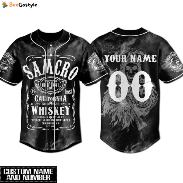 Samcro Whiskey Baseball Jersey For Men Women And Kids Gift for Fans