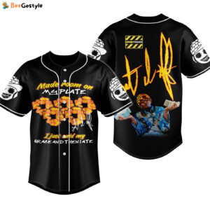 Say My Grace Offset Baseball Jersey For Men Women And Kids Gift for Fans