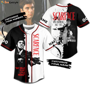 Scarface Baseball Jersey For Men Women And Kids Gift for Fans
