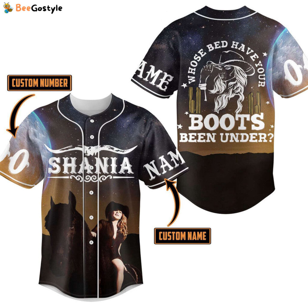 Shania Twain Baseball Jersey For Men Women And Kids Gift for Fans Shania Twain Baseball Jersey For Men Women And Kids Gift for Fans