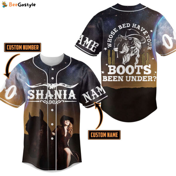 Shania Twain Baseball Jersey For Men Women And Kids Gift for Fans