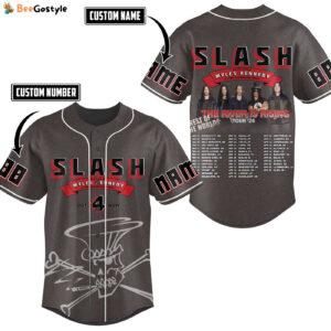Slash featuring Myles Kennedy Baseball Jersey For Men Women And Kids Gift for Fans