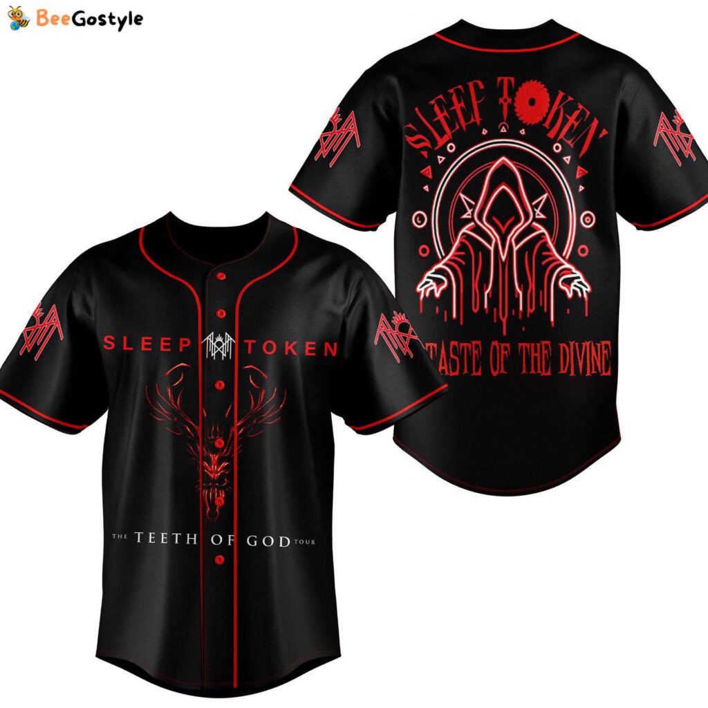 Sleep Token Baseball Jersey For Men Women And Kids Gift for Fans Sleep Token Baseball Jersey For Men Women And Kids Gift for Fans