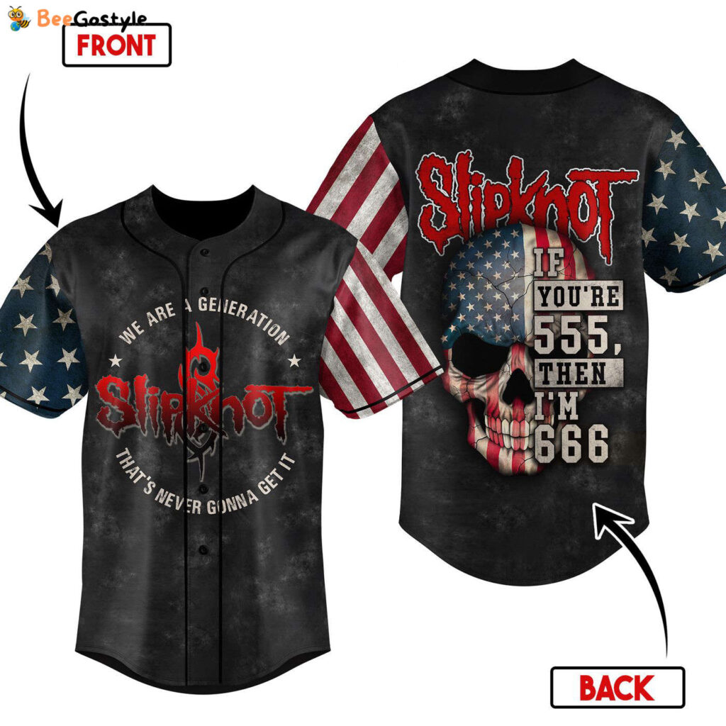 Slipknot Baseball Jersey For Men Women And Kids Gift for Fans Slipknot Baseball Jersey For Men Women And Kids Gift for Fans