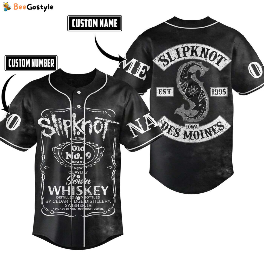 Slipknot Baseball Jersey For Men Women And Kids Gift for Fans Slipknot Baseball Jersey For Men Women And Kids Gift for Fans