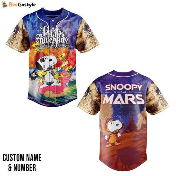 Snoopy Baseball Jersey For Men Women And Kids Gift for Fans