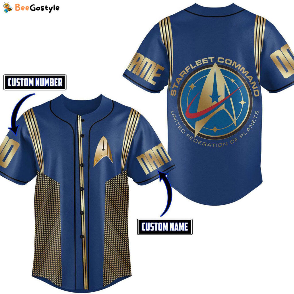 Star Trek Fleet Command Baseball Jersey For Men Women And Kids Gift for Fans Star Trek Fleet Command Baseball Jersey For Men Women And Kids Gift for Fans