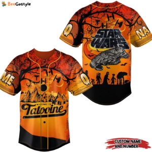 Star War Baseball Jersey For Men Women And Kids Gift for Fans