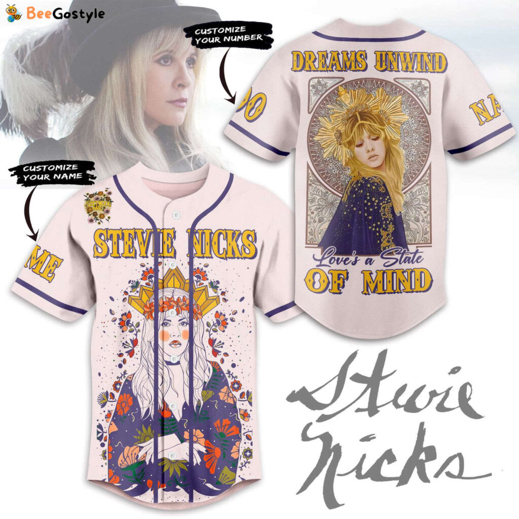 Stevie Nicks Baseball Jersey For Men Women And Kids Gift for Fans Stevie Nicks Baseball Jersey For Men Women And Kids Gift for Fans