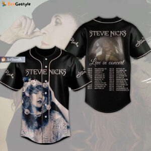 Stevie Nicks Baseball Jersey & T-Shirt: Fleetwood Mac Shirt Collection