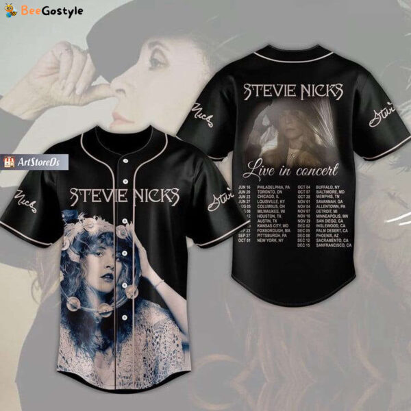 Stevie Nicks Baseball Jersey & T-Shirt: Fleetwood Mac Shirt Collection