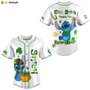 Stitch Baseball Jersey For Men Women And Kids Gift for Fans