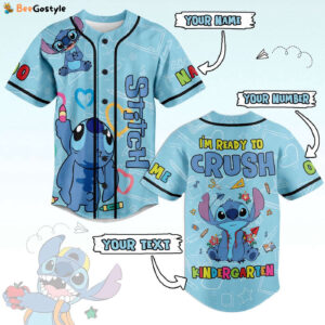 Stitch Baseball Jersey For Men Women And Kids Gift for Fans