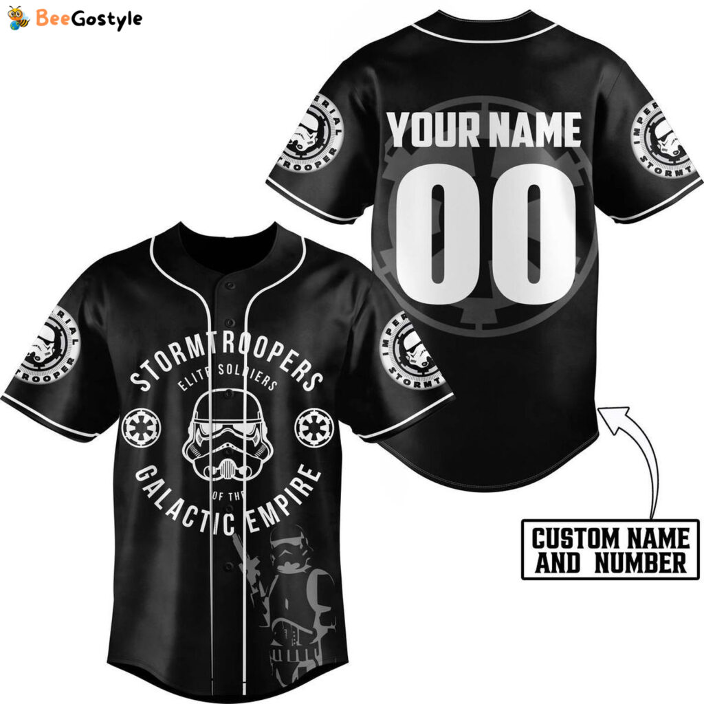 Stormtrooper Baseball Jersey For Men Women And Kids Gift for Fans Stormtrooper Baseball Jersey For Men Women And Kids Gift for Fans