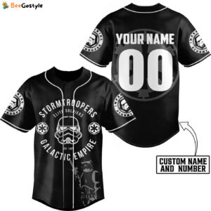 Stormtrooper Baseball Jersey For Men Women And Kids Gift for Fans
