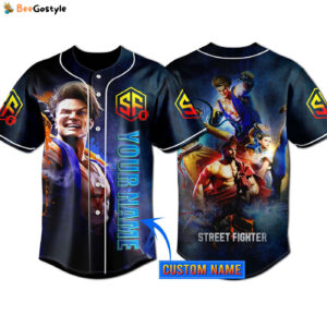 Street Fighter Baseball Jersey For Men Women And Kids Gift for Fans