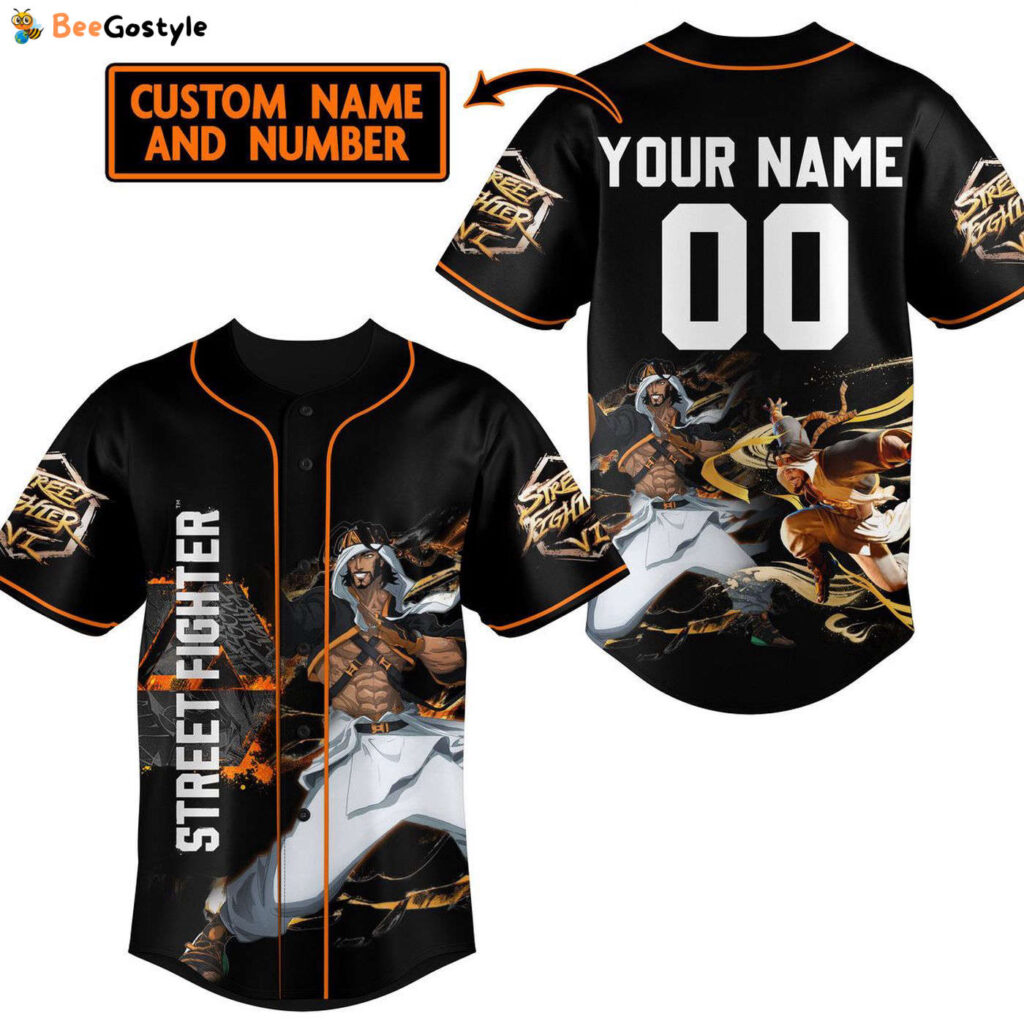 Street Fighter Baseball Jersey For Men Women And Kids Gift for Fans Street Fighter Baseball Jersey For Men Women And Kids Gift for Fans