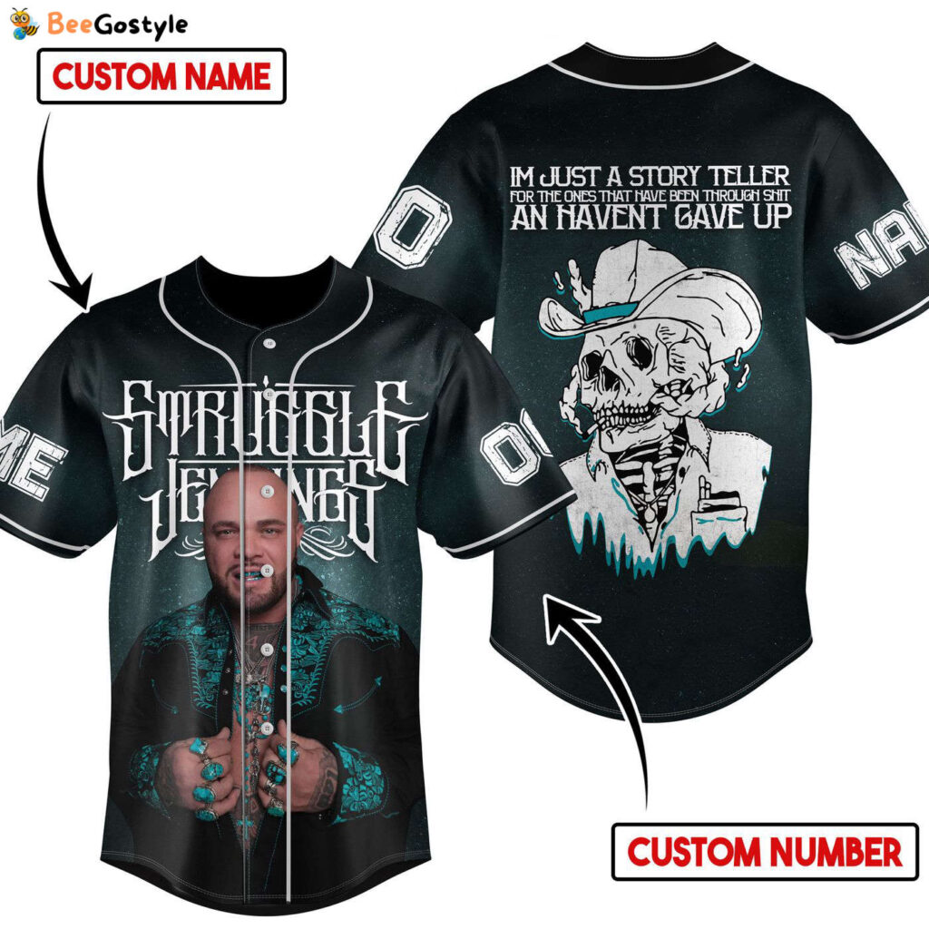 Struggle Jennings Baseball Jersey For Men Women And Kids Gift for Fans Struggle Jennings Baseball Jersey For Men Women And Kids Gift for Fans