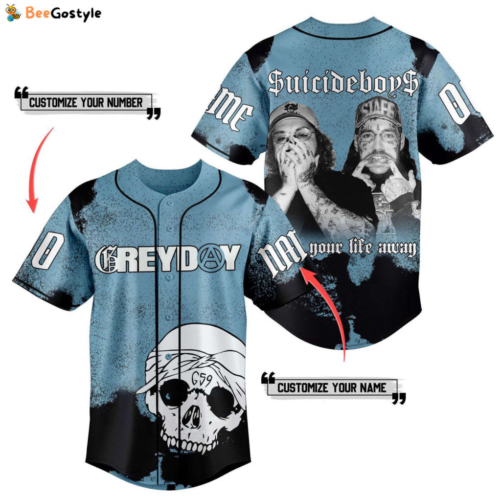 Suicideboys Baseball Jersey For Men Women And Kids Gift for Fans Suicideboys Baseball Jersey For Men Women And Kids Gift for Fans