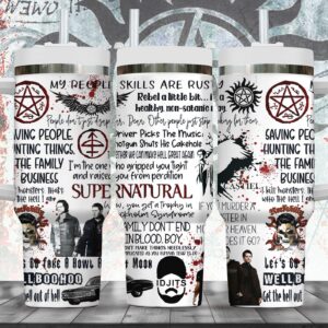 Supernatural 40oz Stanley Tumbler Gift - Gift for Fans - Gift for Fans 1