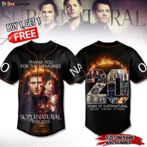 Supernatural Baseball Jersey For Men Women And Kids Gift for Fans
