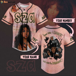 SZA Baseball Jersey For Men Women And Kids Gift for Fans