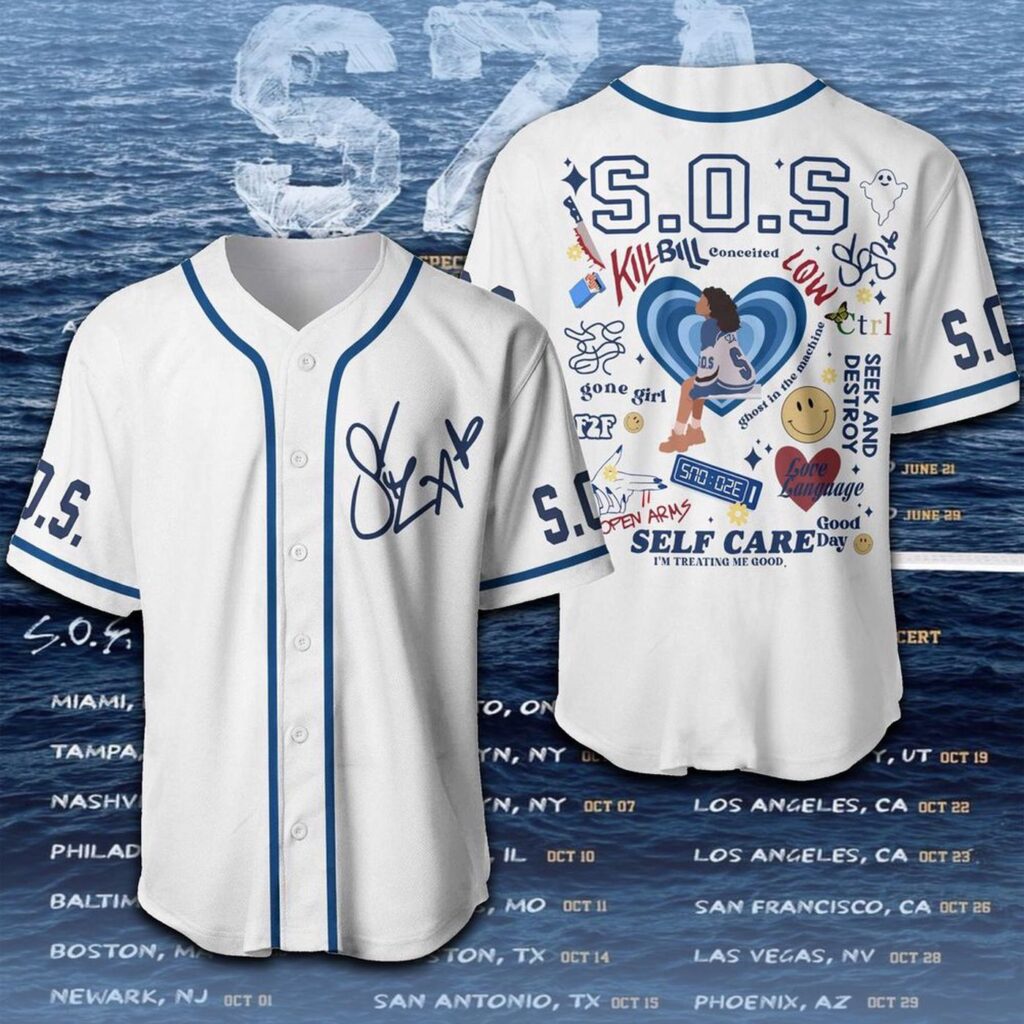 SZA Baseball Jersey, SZA Good Day Jersey Gift for Fans SZA Baseball Jersey, SZA Good Day Jersey Gift for Fans