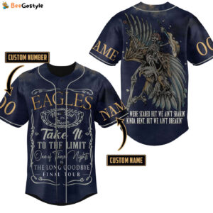 Take It To The Limit Eagles Baseball Jersey For Men Women And Kids Gift for Fans