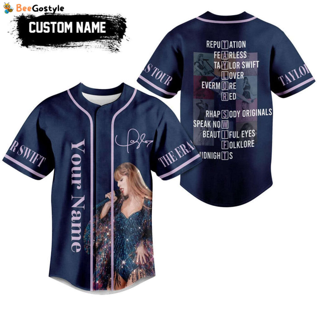Taylor Swift Baseball Jersey For Men Women And Kids Gift for Fans Taylor Swift Baseball Jersey For Men Women And Kids Gift for Fans