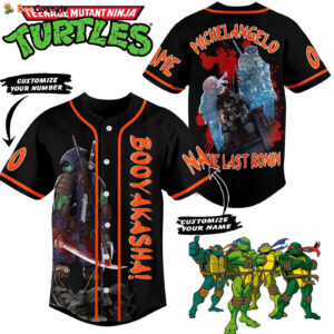 Teenage Mutant Ninja Turtles Baseball Jersey For Men Women And Kids Gift for Fans