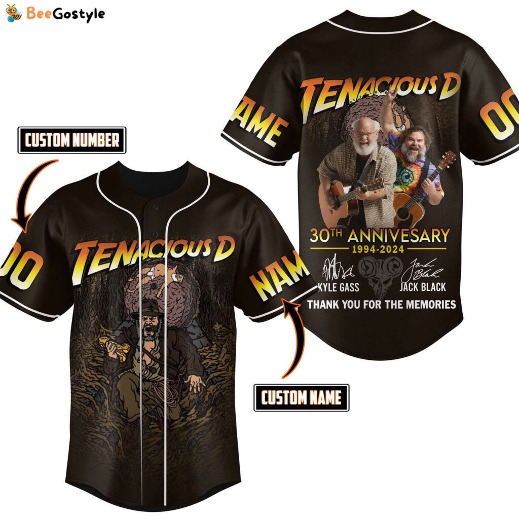 Tenacious D Baseball Jersey For Men Women And Kids Gift for Fans Tenacious D Baseball Jersey For Men Women And Kids Gift for Fans