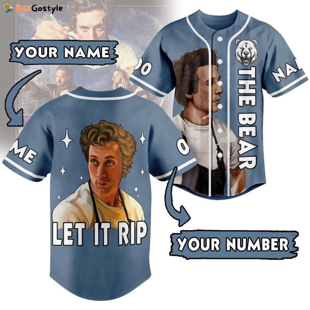 The Bear Baseball Jersey For Men Women And Kids Gift for Fans The Bear Baseball Jersey For Men Women And Kids Gift for Fans