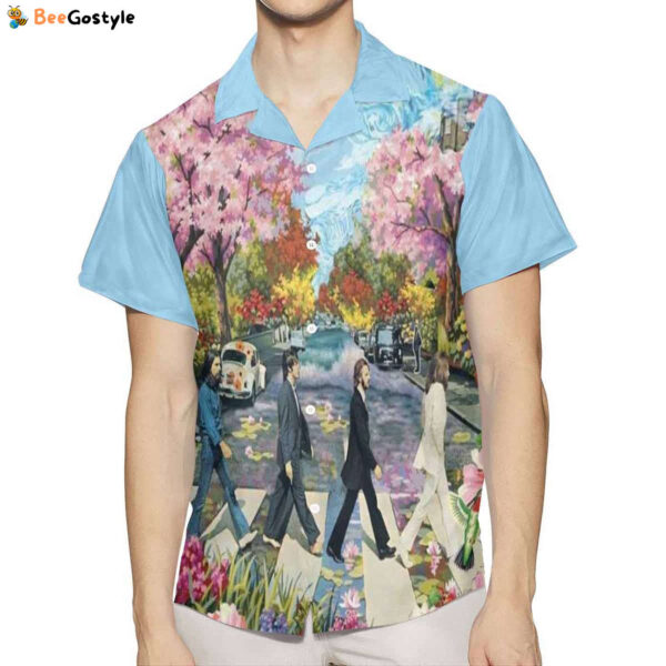 The Beatles Abbey Road Hawaiian Shirt