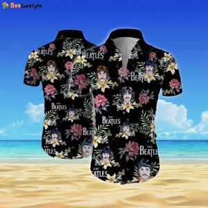 The Beatles All Over Printed Hawaiian Shirt Maria