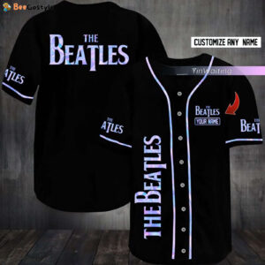 The Beatles Baseball Jersey - Rock and Roll Shirt Personalized Uniform